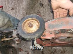 Rare vintage jacobsen Niwer Deck engine 2 Stroke Orange Super Rare Usa