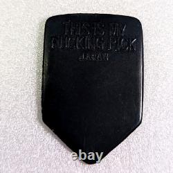 Ritchie Blackmore Model Guitar Pick Black Japan Super Rare Vintage 80s