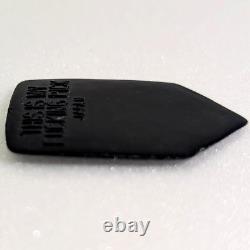 Ritchie Blackmore Model Guitar Pick Black Japan Super Rare Vintage 80s