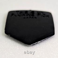 Ritchie Blackmore Model Guitar Pick Black Japan Super Rare Vintage 80s