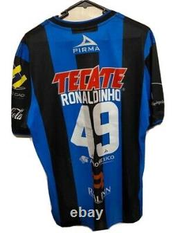 Ronaldinho SUPER RARE Queretaro Brazil Vintage Jersey 2014 Size L Shirt Soccer
