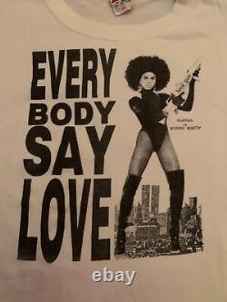 Rupaul Super RARE T-shirt STARR BOOTY Vintage 1988 Everybody Say Love Iconic NYC