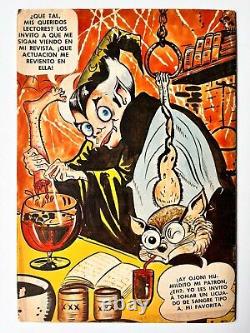 SUPER DRACULA #1 Rare Vintage Horror Comic Publicaciones Modernas Mexico 1966