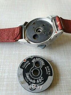 SUPER RARE 1949 Vintage Steineck A-B-C Subminiature Watch Spy Camera
