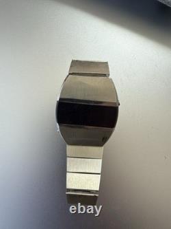 SUPER RARE 1970s Arnex LED Digital Watch Vintage Red Display Dual Battery Works