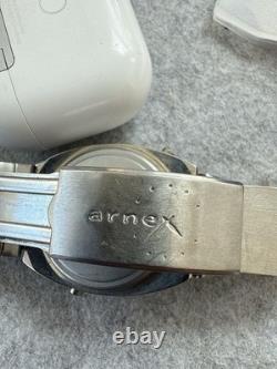 SUPER RARE 1970s Arnex LED Digital Watch Vintage Red Display Dual Battery Works