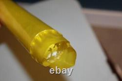 SUPER RARE 1977 Star Wars Vintage Kenner Inflatable Yellow Lightsaber Lifesize