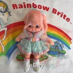SUPER RARE 1983 RAINBOW BRITE DRESS UP MOONGLOW DOLL Made in China By Mattel