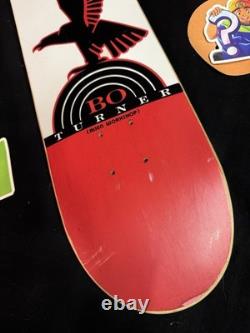 SUPER RARE 1995 Bo Turner VINTAGE Falcon Pro Alien Workshop Skateboard Deck
