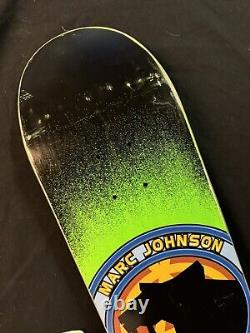 SUPER RARE 1997 Marc Johnson A Team Skateboard Deck VINTAGE Rodney Mullen