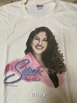 SUPER RARE Air Brushed Vintage Selena T-Shirt 1998 Large EUC Single stitch