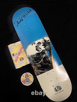 SUPER RARE Andy Warhol Heath Kirchart Alien Workshop Skateboard Deck Vintage