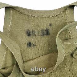 SUPER RARE Authentic Vintage STENCIL STAMPED Military Army Tank Top T-Shirt