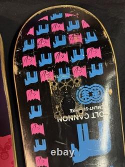 SUPER RARE Bam Margera 2002 HIM Pink Element Skateboard Deck Lot Of 2 VINTAGE