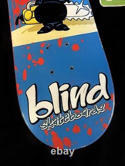 SUPER RARE Blind Hang Bloody Chainsaw Noose Skateboard Deck Vintage