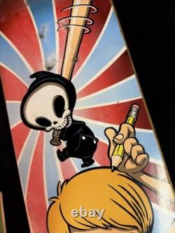 SUPER RARE Blind Reaper 1999 Brainbusters Screened Skateboard Deck VINTAGE