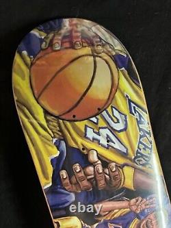 SUPER RARE Blind Vintage James Craig LAKERS Skateboard Deck Celtics NBA