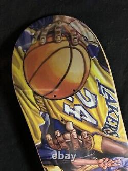 SUPER RARE Blind Vintage James Craig LAKERS Skateboard Deck Celtics NBA