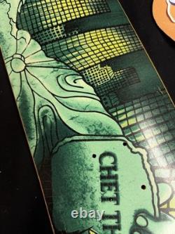 SUPER RARE Chet Thomas 1999 NY Statue Of Liberty A TEAM Skateboard Deck VINTAGE