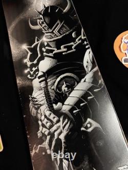 SUPER RARE Darkstar Chet Thomas Warrior Portrait Art Skateboard Deck VINTAGE