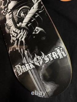 SUPER RARE Darkstar Chet Thomas Warrior Portrait Art Skateboard Deck VINTAGE