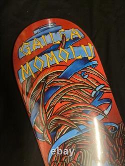 SUPER RARE Galiea Momolu Traditional Rooster Darkstar Skateboard Deck VINTAGE
