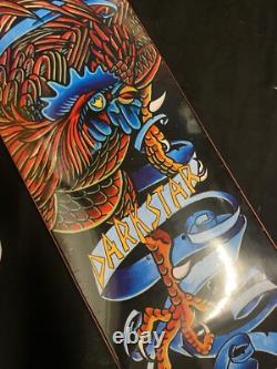 SUPER RARE Galiea Momolu Traditional Rooster Darkstar Skateboard Deck VINTAGE