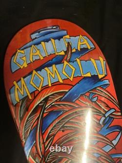 SUPER RARE Galiea Momolu Traditional Rooster Darkstar Skateboard Deck VINTAGE