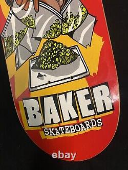 SUPER RARE Jeff Lenoce Blunted Monkey Baker Skateboard Deck Vintage