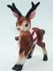 SUPER RARE Kreiss 1956 Ceramic Reindeer Figurine Vintage Christmas
