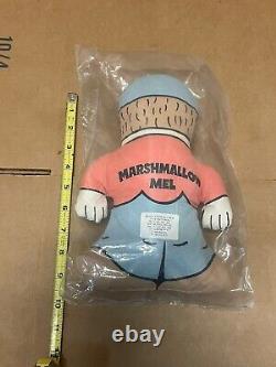 SUPER RARE LOT 6 Vintage Advertising Pillow Doll Nutty Neddy Marshmallow Mel