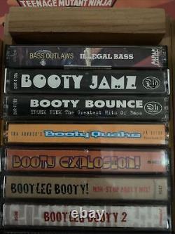 SUPER RARE Lot of 24 Vintage BASS cassette Collection Hip Hop Rap 1990s tapes