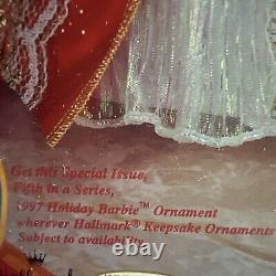 SUPER RARE MISPRINT Vintage Happy Holidays Special Edition 1997 Barbie Doll