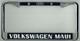 SUPER RARE Maui Hawaii Volkswagen Vintage VW MG Audi Dealer License Plate Frame