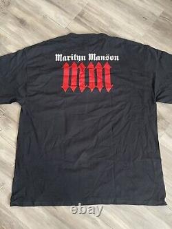 SUPER RARE NEW! 2004 Vintage Marilyn Manson Shirt Against All Gods Sz XL Giant