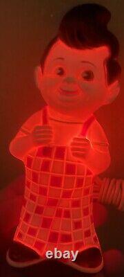 SUPER RARE NEW! Vintage Authentic Bob's Big Boy Advertising Night Light