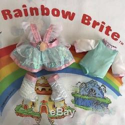 SUPER RARE RAINBOW BRITE DRESS UP MOONGLOW DOLL Made in China By Mattel 1983