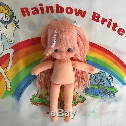 SUPER RARE RAINBOW BRITE DRESS UP MOONGLOW DOLL Made in China By Mattel 1983