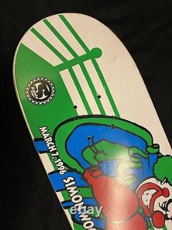 SUPER RARE Simon Woodstock 1996 Skateboard Deck Sonic Clown Circus VINTAGE