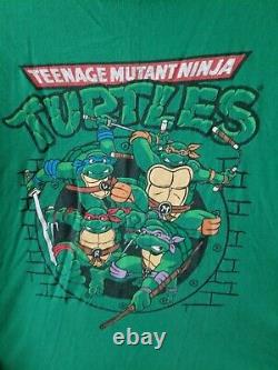 SUPER RARE TMNT (orig. XL 80s style) shirt & hat. Teenage Mutant Ninja Turtles