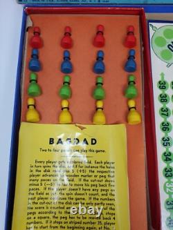 SUPER RARE VINTAGE 1940 BAGDAD The Game Of The East- by Clover Games Inc