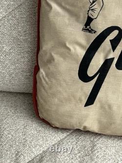 SUPER RARE VINTAGE 1950s NEW YORK GIANTS BASEBALL STADIUM SEAT CUSHION GAME USED