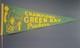 SUPER RARE VINTAGE 1960's Bart Starr CHAMPS Green Bay Packers Pennant with stick