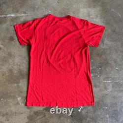 SUPER RARE VINTAGE 1985 BACK TO THE FUTURE 80s MOVIE PROMO T-SHIRT SZ S