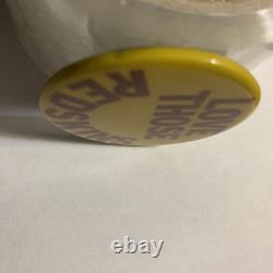 SUPER RARE VINTAGE 70's WASHINGTON REDSKINS PIN BUTTON ORIGINAL