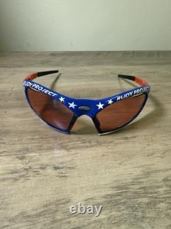 SUPER RARE VINTAGE 90s TEAM USA RUDY PROJECT TAYO RACING RED EDITION SUNGLASSES