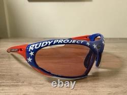 SUPER RARE VINTAGE 90s TEAM USA RUDY PROJECT TAYO RACING RED EDITION SUNGLASSES