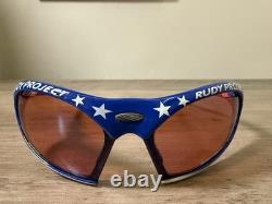 SUPER RARE VINTAGE 90s TEAM USA RUDY PROJECT TAYO RACING RED EDITION SUNGLASSES