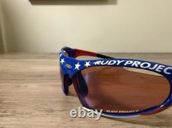 SUPER RARE VINTAGE 90s TEAM USA RUDY PROJECT TAYO RACING RED EDITION SUNGLASSES