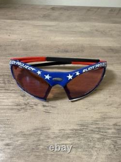 SUPER RARE VINTAGE 90s TEAM USA RUDY PROJECT TAYO RACING RED EDITION SUNGLASSES